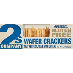 2s Company Cracker Wafer Gluten Free Original - 3.5 Oz
