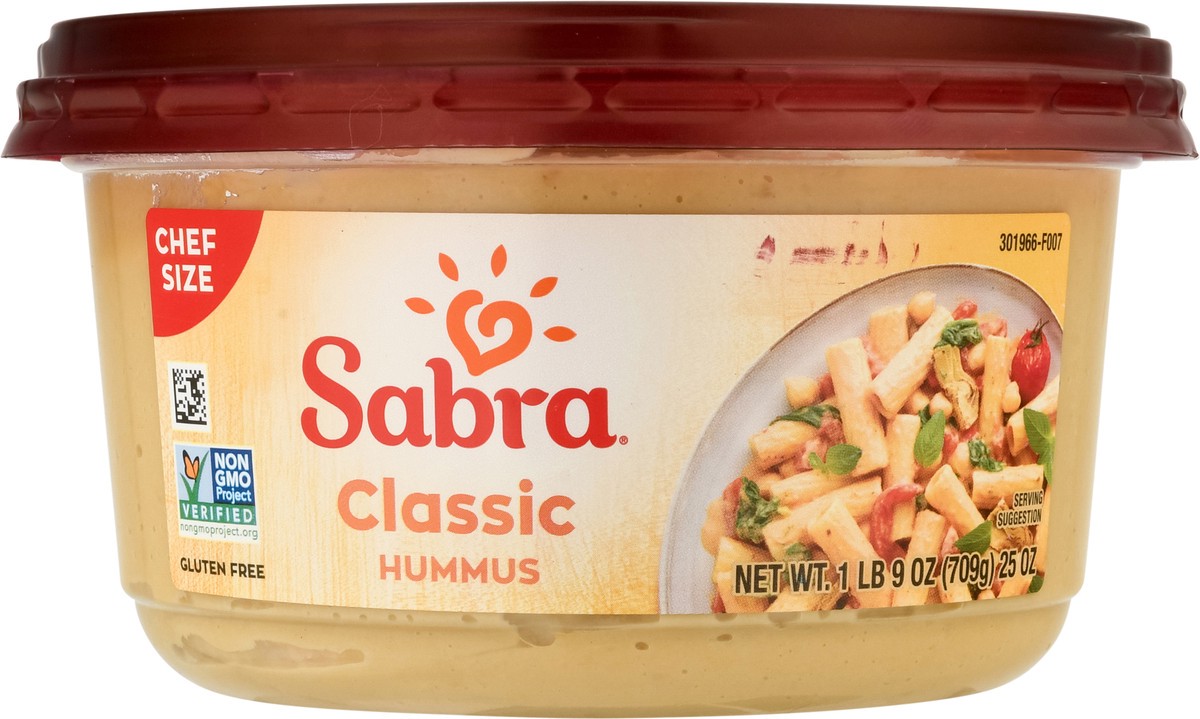 slide 5 of 16, Sabra Classic Hummus - 25 Oz, 25 oz
