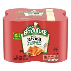 Chef Boyardee Mini Ravioli - 4-15 Oz