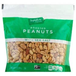 Signature Select/farms Peanuts Roasted With Sea Salt - 16 Oz