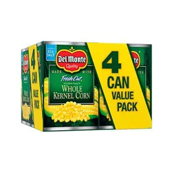 Del Monte Fresh Cut Golden Sweet Whole Kernel Corn - 4 - 15.25 Oz