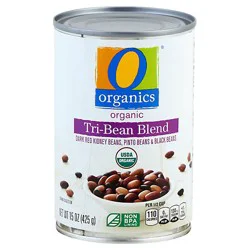 O Organics Three Bean Blend - 15 Oz