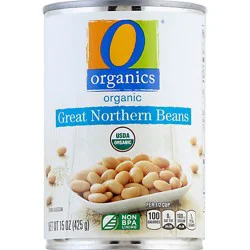 O Organic Great Northern Beans - 15 Oz