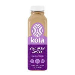 Koia Protein Drink Cold Brew Coffee - 12 Fl. Oz.