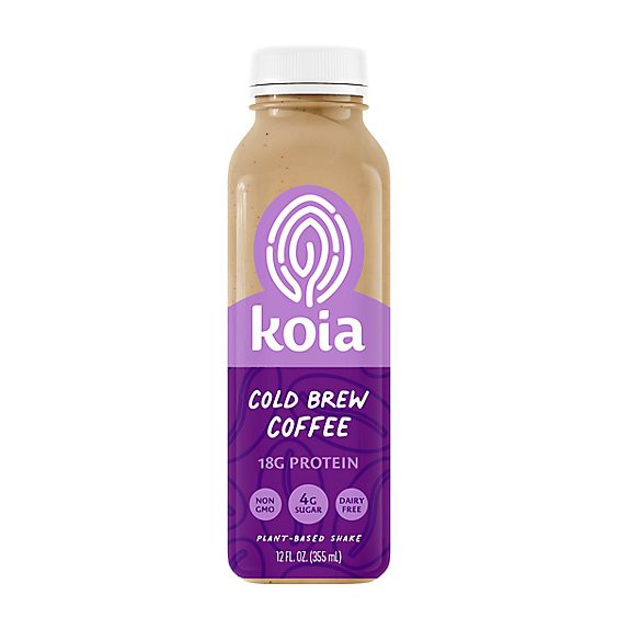 slide 1 of 1, Koia Protein Drink Cold Brew Coffee - 12 Fl. Oz., 12 fl oz