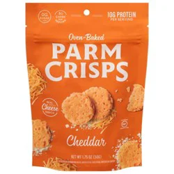 Parmcrisps Cheese Snack Oven Baked Cheddar - 1.75 Oz