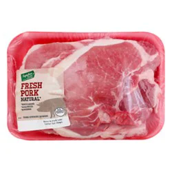 Pork Loin Center Cut Chops Bone In - 1.25 Lbs