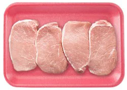 Signature Select Boneless Pork Sirloin Chops - 1.25 Lb