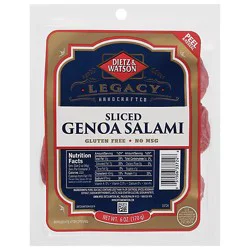Dietz & Watson Salami Genoa - 6 Oz