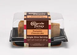 Pumpkin Cheesecake Single Slice - Each