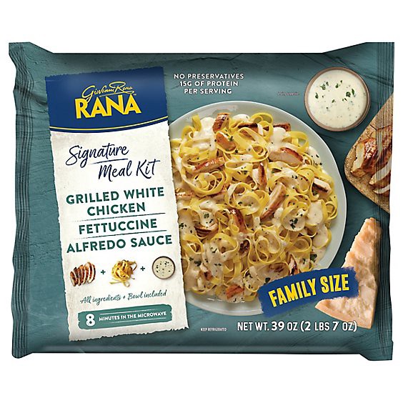 slide 1 of 9, Rana Meal Chicken Fettuccine Alfredo Sauce - 39 Oz, 39 oz