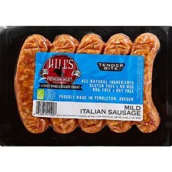 Hills Mild Italian Sausage Link - 16 Oz