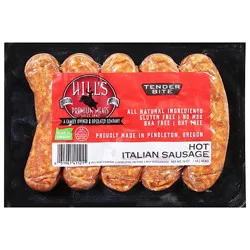 Hills Italian Sausage Links Hot - 16 Oz