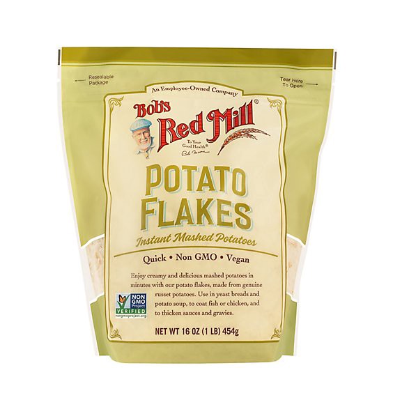 slide 1 of 11, Bobs Red Mill Potato Flakes Vegan Instant Mashed Potatoes - 16 Oz, 16 oz