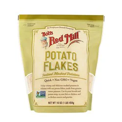 Bobs Red Mill Potato Flakes Vegan Instant Mashed Potatoes - 16 Oz