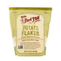 Bobs Red Mill Potato Flakes Vegan Instant Mashed Potatoes - 16 Oz