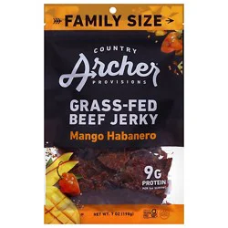 Country Archer Mango Habanero Beef Jerky - 7 Oz
