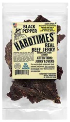 Hard Times Real Jerky Black Pepper - 4 Oz