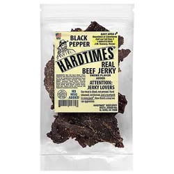 Hard Times Real Jerky Black Pepper - 4 Oz