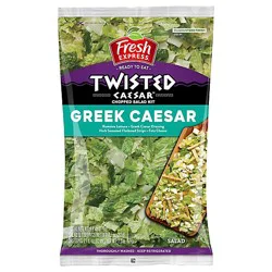 Fresh Express Greek Caesar Chopped Salad Kit - 9.3 Oz