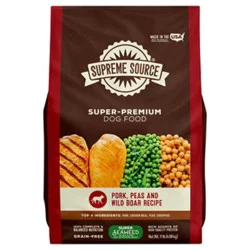 Supreme Source Pork Peas And Wild Boar Grain Free Dog Food - 11 Lb