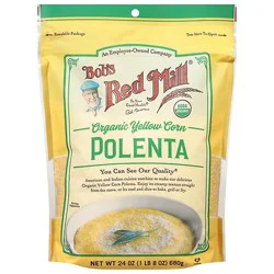 Bobs Red Mill Organic Corn Grits Polenta - 24 Oz