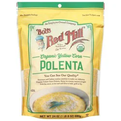 Bobs Red Mill Organic Corn Grits Polenta - 24 Oz
