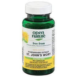 Open Nature Standardized St. John's Wort 300 Mg - 90 Count