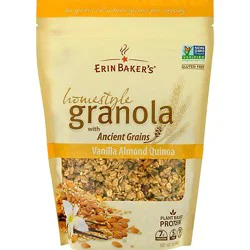 Erin Baker's Vanilla Almond Quinoa Homestyle Granola - 12 Oz