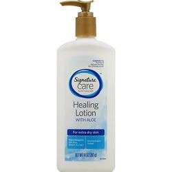 Signature Select/care Healing Lotion W/aloe - 14 Fl. Oz.