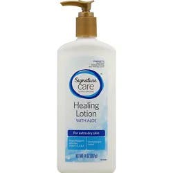 Signature Select/care Healing Lotion W/aloe - 14 Fl. Oz.