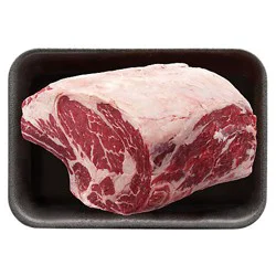 Beef Rib Roast Bone In - Weight Between 9-11 Lb (4-5 Ribs)