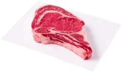 Beef Rib Steak Bone In Service Case - 1.75 Lb