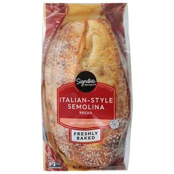 Signature Select Italian Semolina Bread Loaf - Each