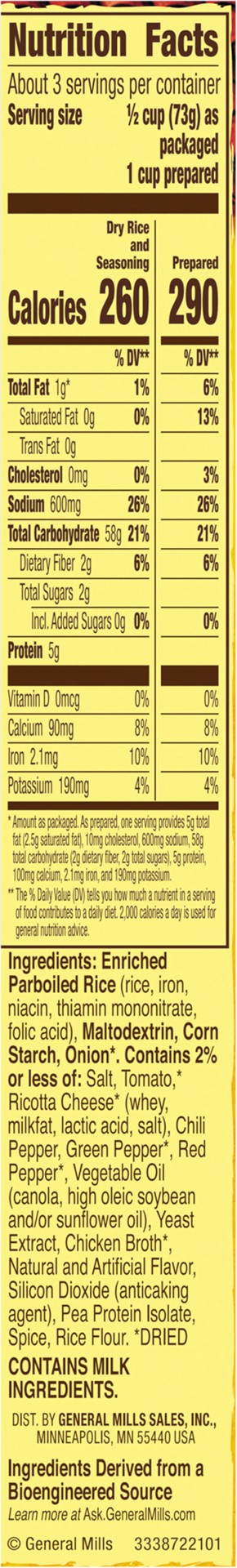 slide 12 of 12, Old El Paso Rice Cheesy Mexican Style - 7.6 Oz, 7.6 oz