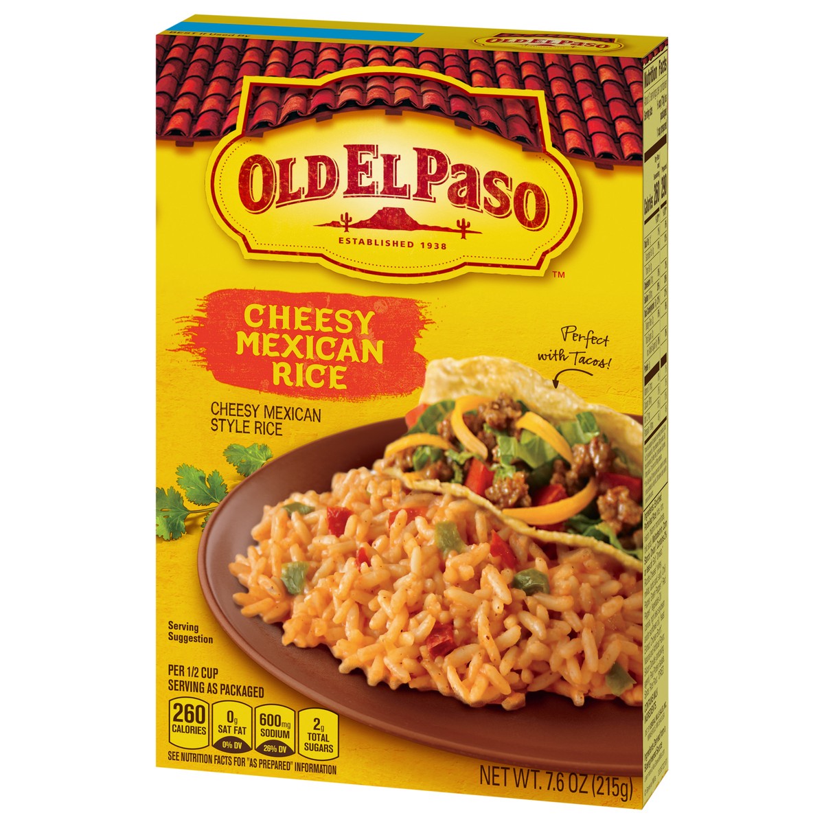 slide 2 of 12, Old El Paso Rice Cheesy Mexican Style - 7.6 Oz, 7.6 oz