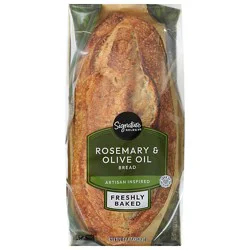 Signature Select Rosemary Olive Oil Loaf Bread - Each