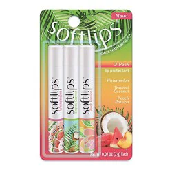 Softlips Spring Tropical Lip Balm - 3-.07 Oz