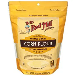 Bobs Red Mill Flour Corn Yellow - 22 Oz