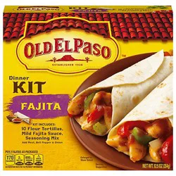 Old El Paso Dinner Kit Fajita - 12.5 Oz