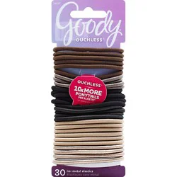 Goody Ouchless Elastics No Metal 4 Mm Starry Nights - 30 Count