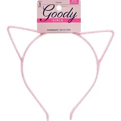 Goody Girls Headband Plastic Cat Ear Pink - Each