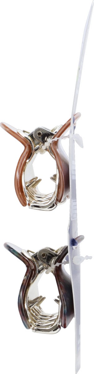 slide 2 of 7, Goody Claw Clips Premium Medium Tortoise - 2 Count, 2 ct