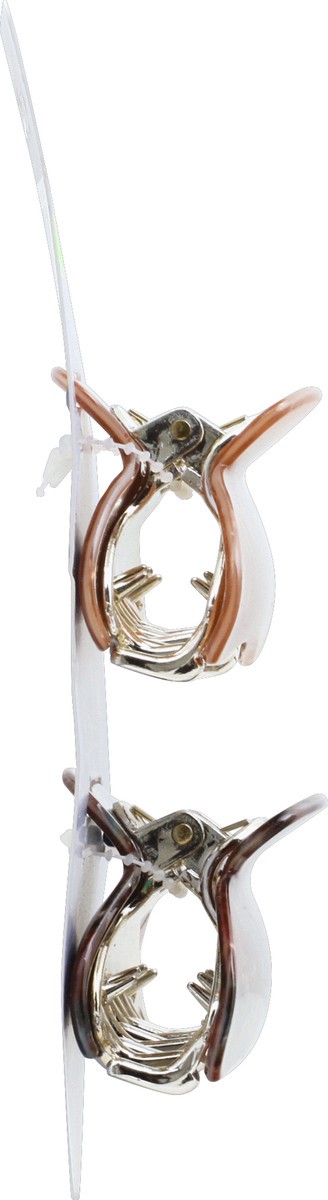 slide 3 of 7, Goody Claw Clips Premium Medium Tortoise - 2 Count, 2 ct