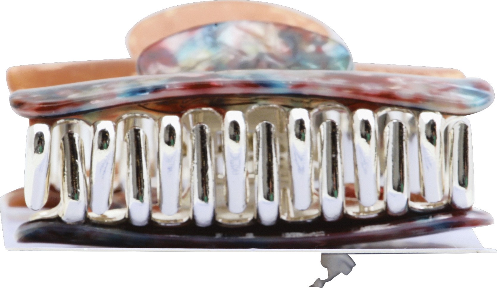 slide 2 of 7, Goody Claw Clips Premium Medium Tortoise - 2 Count, 2 ct