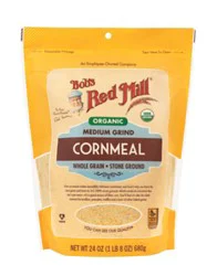 Bobs Red Mill Organic Cornmeal Medium Grind - 24 Oz
