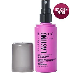 Maybelline Facestudio Lasting Fix Makeup Setting Spray Matte Finish - 3.4 Fl. Oz.