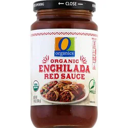 O Organic Enchilada Sauce Red Mild - 14 Oz