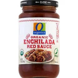 O Organic Enchilada Sauce Red Mild - 14 Oz