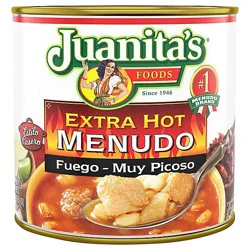 Juanitas Menudo Extra Hot - 25 Oz